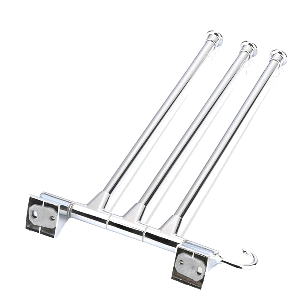 

Swivel Towel Rack Stainless Steel Heavy Duty Wall Mounted Towel Shelf Towel Holder Towel Rack for Hotel Bathroom Home