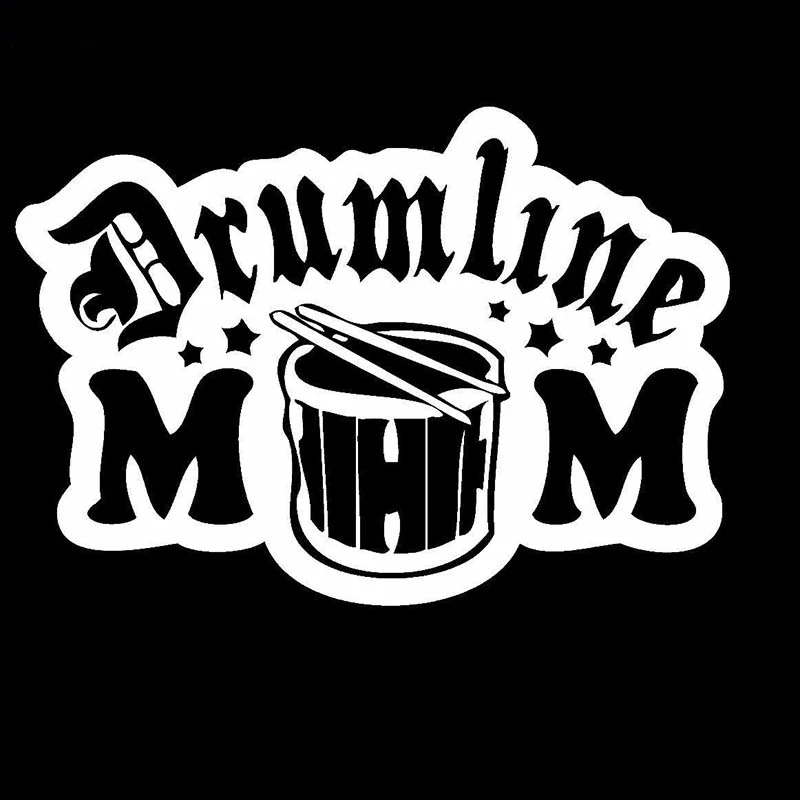 Drumline Mom Metal Graphic Die Cut decal sticker Car Truck Boat Window