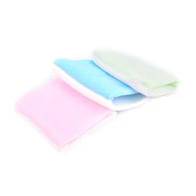 1 шт., перчатки для макияжа, натуральные перчатки двойного назначения, для мытья лица, очищающая пуховка, косметическая пудра, спонж для удаления макияжа