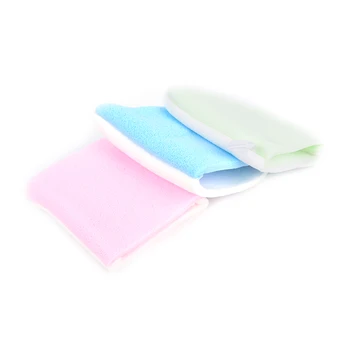 

1 pc Makeup Gloves Natural Dual-Use Glove Face Wash Cleaning Puff Cosmetic Powder Puff Seaweed Sponge Tool To Remove Make Up