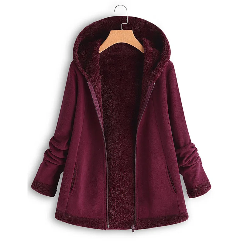 

Pockets Coat Women Winter 2018 Long Sleeve Jacket Vintage Oversize Jacket Work Office Women Clothes Warm Coat Girl #N16 #N #N
