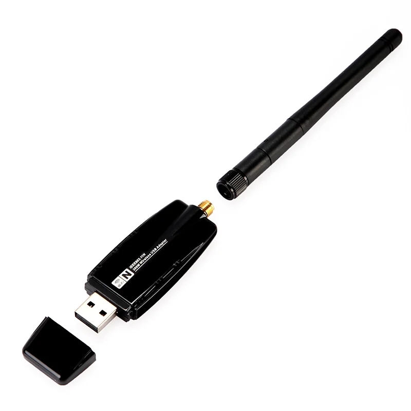 

300Mbps 300M USB Wireless Adapter WiFi Lan Network Card IEEE 802.11b/g/n Antenna For notebook PC desktop