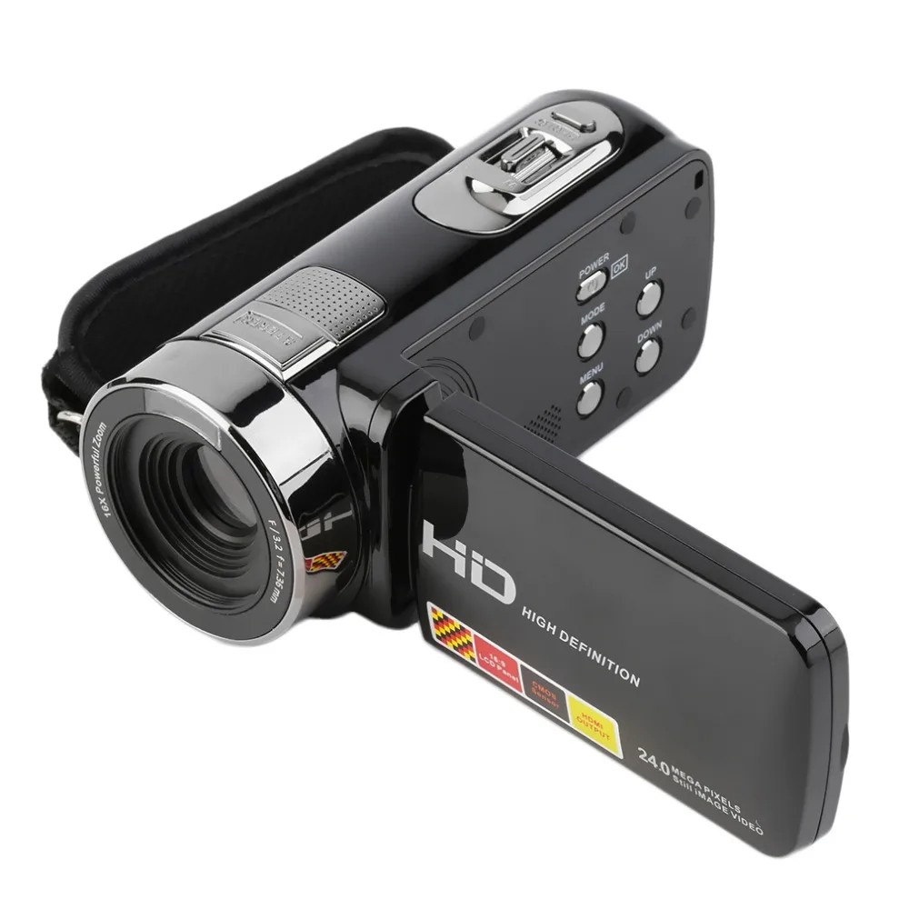 2016 NEW 3.0 inch FHD 1080P 16X Digital Zoom 24MP Digital Video Camera Camcorder DV In stock!