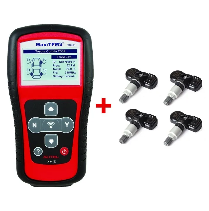 

Autel MaxiTPMS TS401 TPMS Tool TPMS Relearn Tool for TPMS Sensor Relearn Autel MX-sensor Program