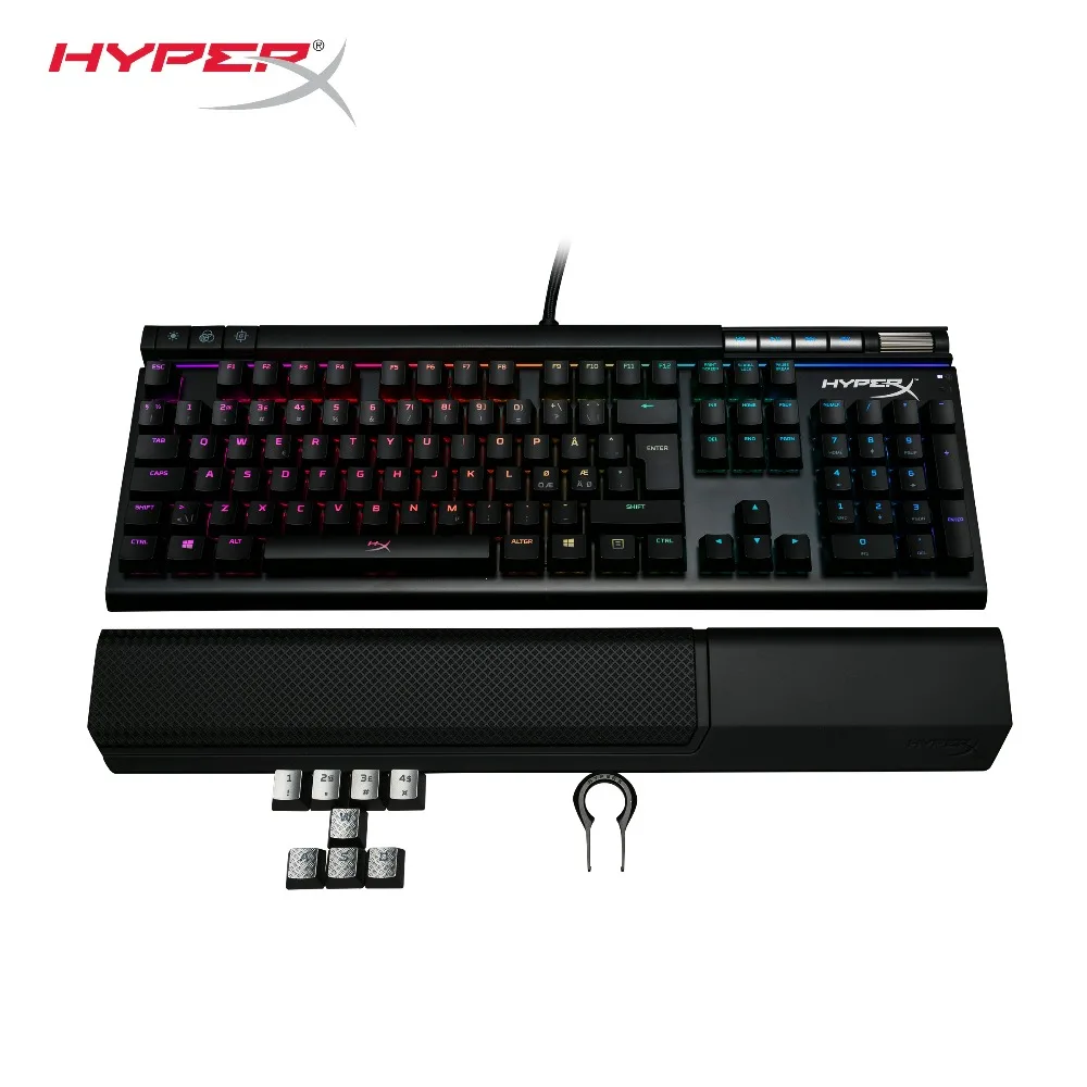 HyperX Alloy Elite RGB CHERRY MX механические переключатели игровая механическая клавиатура анти-ореолы и N-Key механические клавиатуры