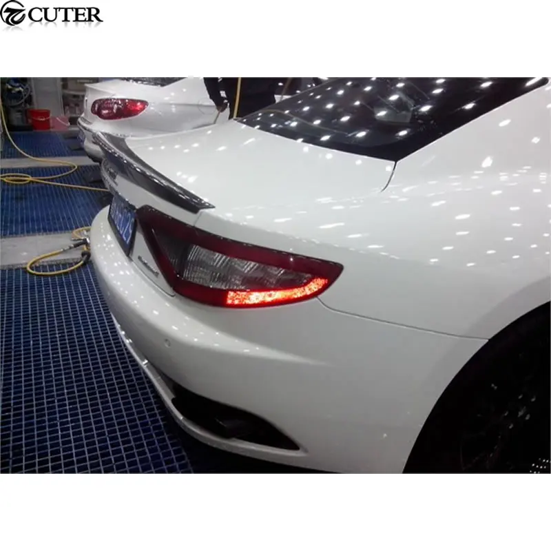 GranTurismo углеродное волокно задний спойлер Крылья для Maserati GT 2006-2011 | Автомобили и