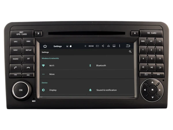 Perfect Car Dvd Navi Player Android 8.0 Ips screen FOR BENZ GL X164/GL320/GL420/GL450/GL500/ML320/ML350/W164 gps stereo audio multimedia 4