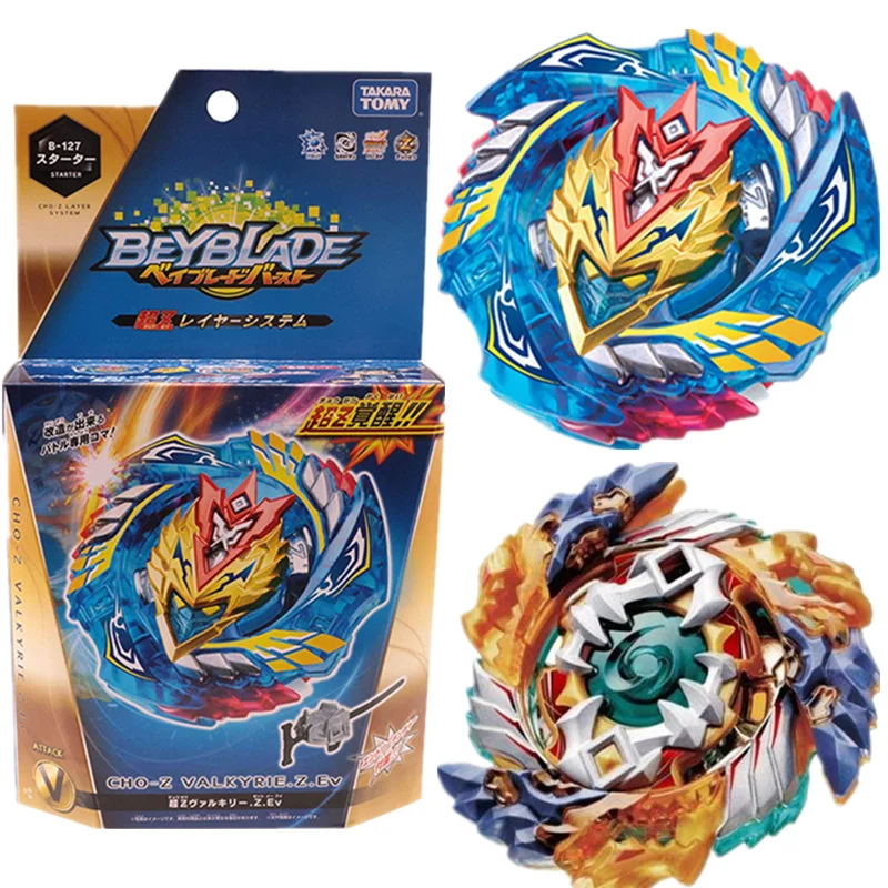 

Original Beyblade Burst fafnir B-127 B-122 CHO-Z VALKYRIE.Z. automatic launcher Bayblade bey blade top spinner Toy for Children