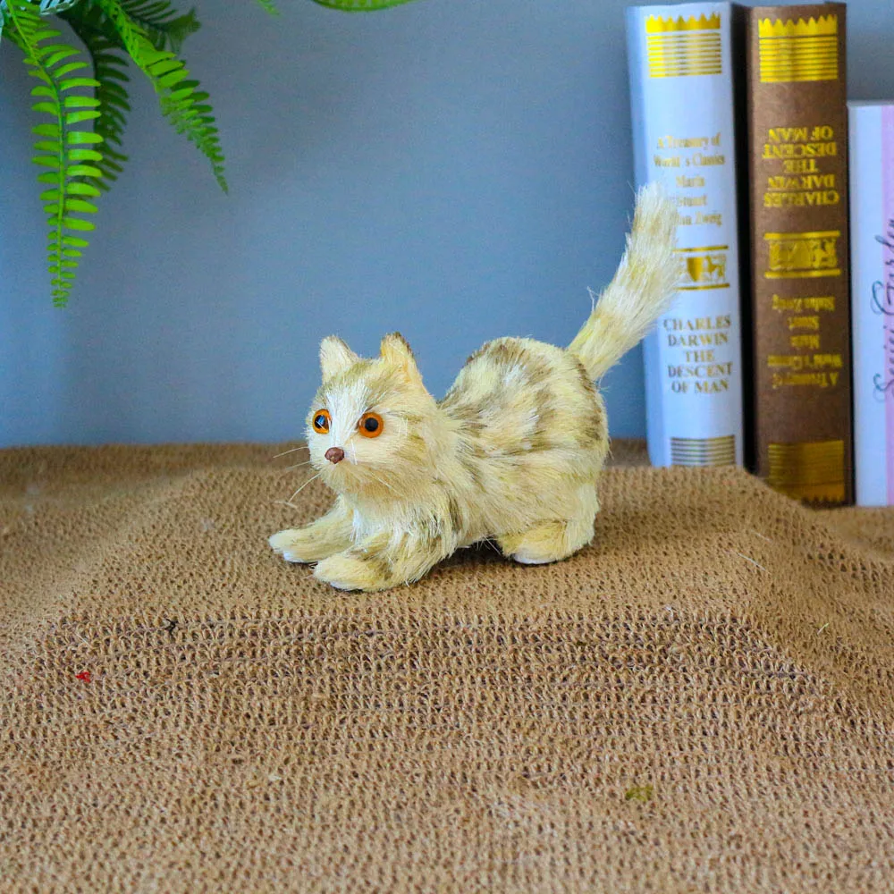 

Handmade Christmas New Year Decoration Room Decors Cat Table Decor Kids Room Gift 2019 Handcraft Sisal Cat Xmas Home Decor