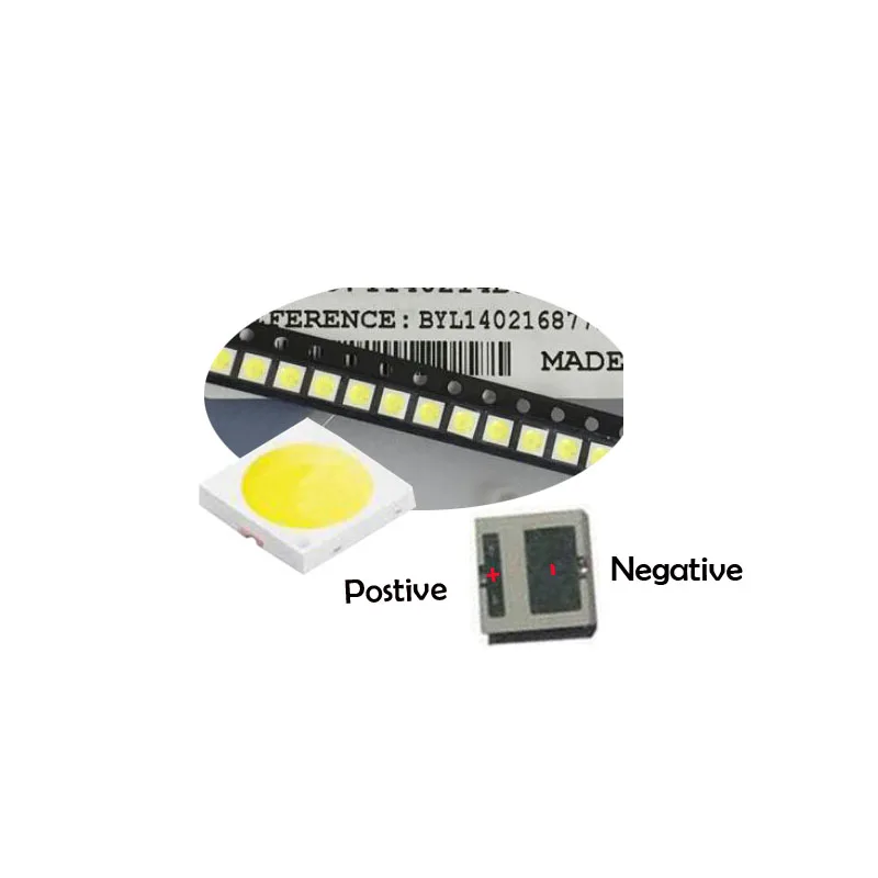 Светодиодная подсветка для телевизора EVERLIGHT 1 Вт 100 3 в SMD холодный белый свет 70-80 лм