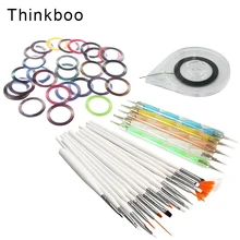 Nail-Art-Stickers-Roller-Box-20pcs-Dotting-Painting-Pen-40pcs-DIY-Striping-Tape-Line-Sticker-Tools