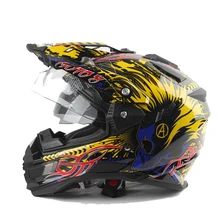 Новое прибытие серые глаза THH tx27 мотоциклетные шлемы mtb downhill cascos motocicleta с двойной козырек бездорожью мотокросс шлем DOT