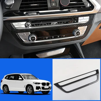 

Interior Dashboard Air Conditioner Switch Button Cover Trim ABS 1pcs Car Styling Accessories For BMW X3 G01 2018
