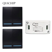 433Mhz Wireless RF Remote Control Switch AC 220V 1CH Receiver 86 Wall Panel Remote Transmitter 433 Mhz LED Light Switch 433Mhz Wireless RF Remote Control Switch AC 220V 1CH Receiver 86 Wall Panel Remote Transmitter 433 Mhz LED Light Switch