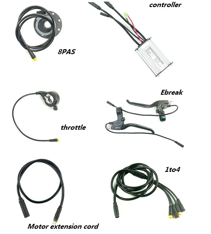 Best Waterproof ELECTRIC BICYCLE CONVERSION KIT 36v 250w rear cassette hub motor EBIKE with LCD3/LCD6 display 4