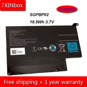 

7XINbox 18.5Wh 5000mAh 3.7V Genuine SGPBP02 Laptop Battery For Sony Tablet S1 S2 SGPT111CN SGPT112CN SGPT111 SGPT112 SGPT113