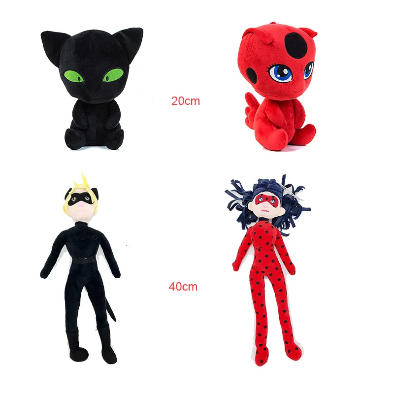 

Ladybug Plush Dolls Kids Drawstring Bag Lady bug Stuffed Toys Masks + Handbag Action Figure Toys Girl's Birthday Party Gifts Toy