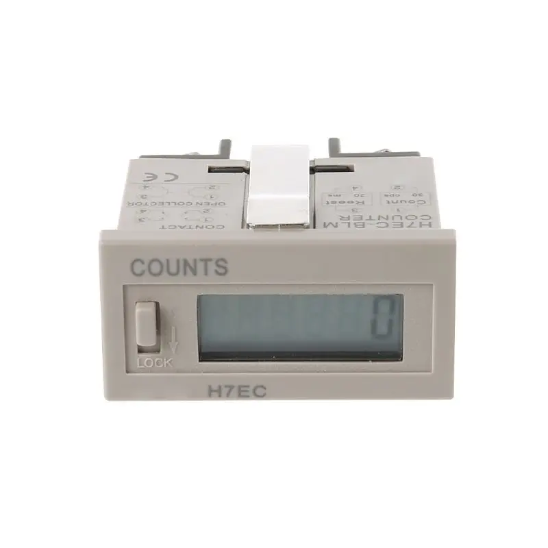 

6-digit LCD Digital Electronic Counter Count Hour Meter 0-999999 Display