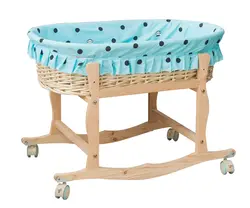 Ротанга колыбели кровать кроватки твердые деревянная детская кроватка новорожденных спальная корзина шейкер колыбели встряхивания