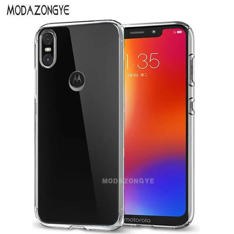 Чехол для Motorola One MOTO P30 play силиконовая задняя крышка из ТПУ чехол телефона Moto Play