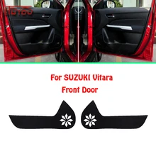 Для SUZUKI Vitara автомобиля внутри двери Крышка царапинам защиты Анти Kick декоративные колодки автомобиля стикеры 4 шт