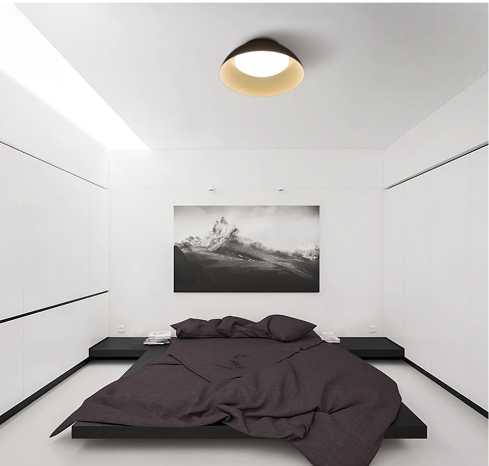Moderno e Elegante Conduziu a Lâmpada do Teto 24 w 40 w Smd Led Teto 7 Cheap ceiling lamp