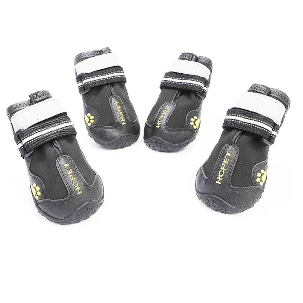 

4PCS Sport Dog Shoes For Large Dogs Pet Outdoor Rain Boots Non Slip Puppy Running Sneakers Waterpoof Boots Pet supplies