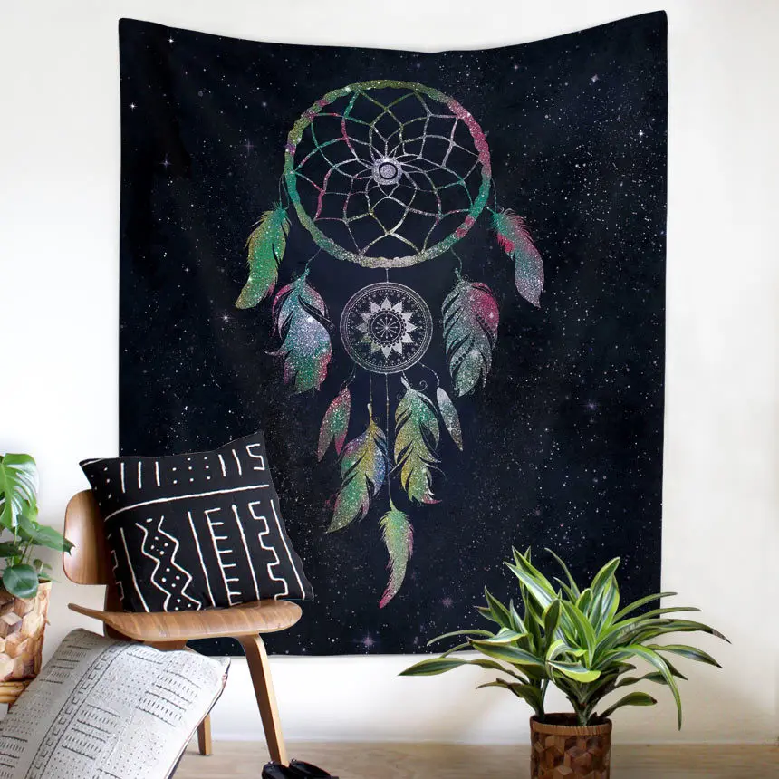 

JaneYU Factory Direct Sale Cross Border New Original Dream Catching Net Multifunctional Tapestry Hanging Wall Beach Towel