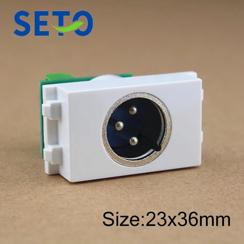 Аудио микрофонный модуль SeTo 128 типа XLR для бесплатной сварки папа Keystone настенной
