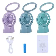 1 шт. мини настольный вентилятор USB Перезаряжаемый маленький ночник вентиляторы ветра регулируемый вентилятор