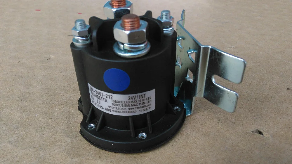 

Trombetta 684 2461 212 DC 24V INT Pump Contactor Lift Contactor For Colf Cart Pallet Truck