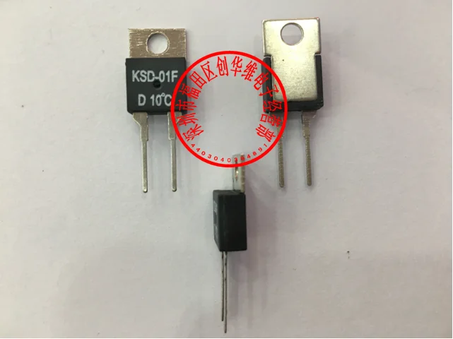 5pcs/Temperature switch Thermostat JUC-31F KSD-01F 10 Degrees Celsius Normally closed (N.C) D10C/Normally open (N.O) H10C | Обустройство