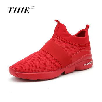 

2018 Summer Men Casual Shoes Male Korean Version Breathable Slip-on Comfort Leisure Fly Weaving Soft Flat Walking Footwear 39-46