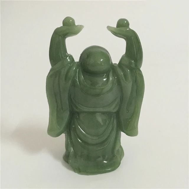 Statue de bouddha Maitreya chinois, Sculptures artisanales faites à la main, décoration de la maison, cadeaux porte-bonheur, Statues de bouddha riant 4