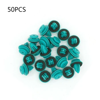 

50Pcs Auto Bumper Fastener 20*18mm Hole Rivet Retainer Push Cover Fender Car Door Trim Panel Clip For BMW E53 E60 E52 E63 E90