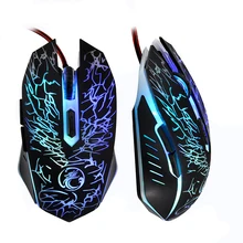 Wired Gaming Mouse USB Optical Computer Mouse 6 Buttons Professional Gamer Mouse For Laptops Desktops Ratones Pc