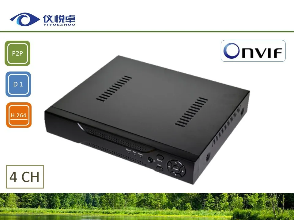 Бесплатная Доставка 4CH FULL D1 ВИДЕОНАБЛЮДЕНИЯ DVR Безопасности Системы Onvif P2P H.264 HDMI