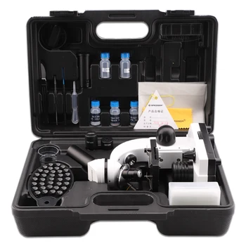 

40X-1600X Microscope Student Children's Biological Science Experiment Toolbox Multifunction Portable Optical microscope