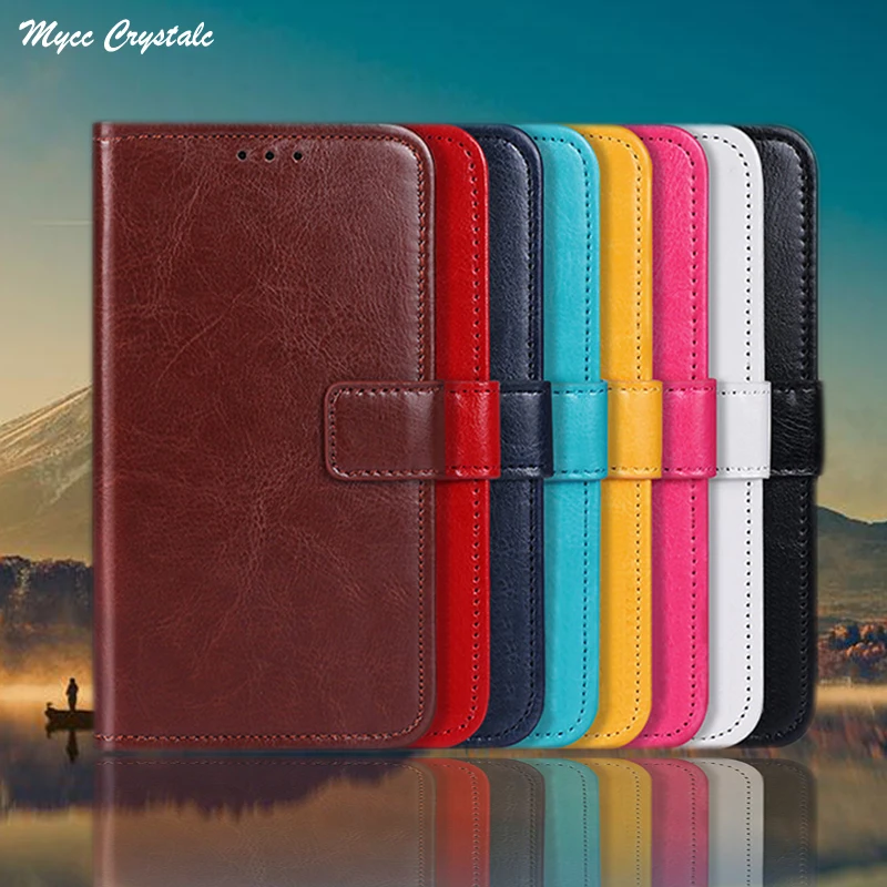 For Motorola Moto G7 Case Flip Wallet Leather