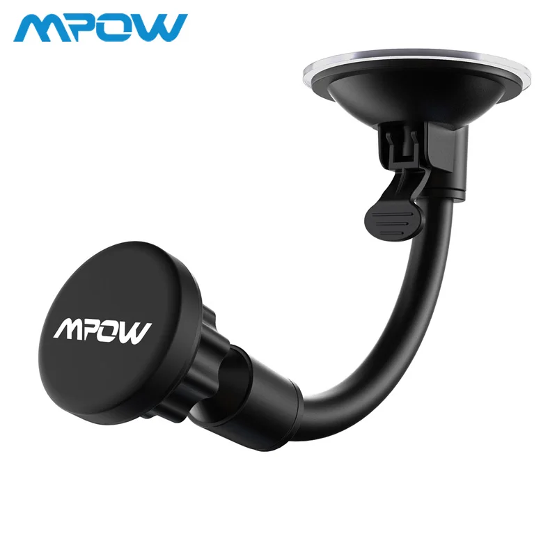 

Mpow MCM13 Adjustable Magnetic Car Phone Holder Grip Universal Car Mount Stand With Metal Plate for iPhone Samsung Huawei Xiaomi