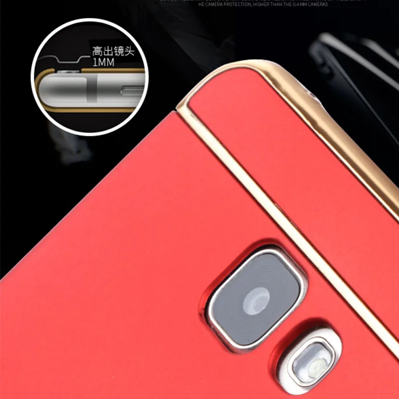 YueTuo Оригинальный Роскошный Жесткий Чехол для samsung galaxy j5 prime j7 2016 on5 on7 ультра тонкий