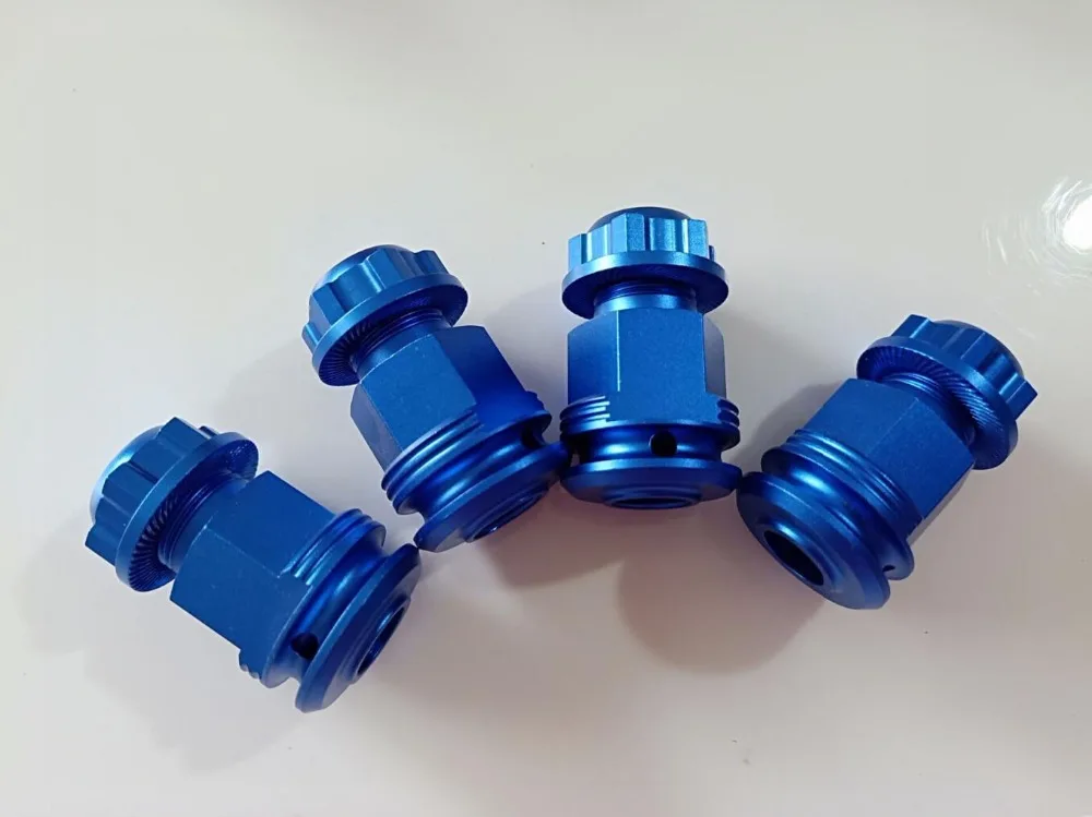 Rallonges De Châssis +50mm En Aluminium Pour Buggy RC 1/5 - Compatibles Losi DBXL, MTXL - Neuf
