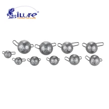 10 Pcs/lot Jig Head Sinker Bullet Weight Sinker 2/4/6/8/12g Bullet Weights Terminal Fishing Tackle Accessories Jig Lead Sinker aoclu bared no painting jig head lead sinker weights shots with lock pin 10pcs lot from 2g to 21g for soft lure jigging