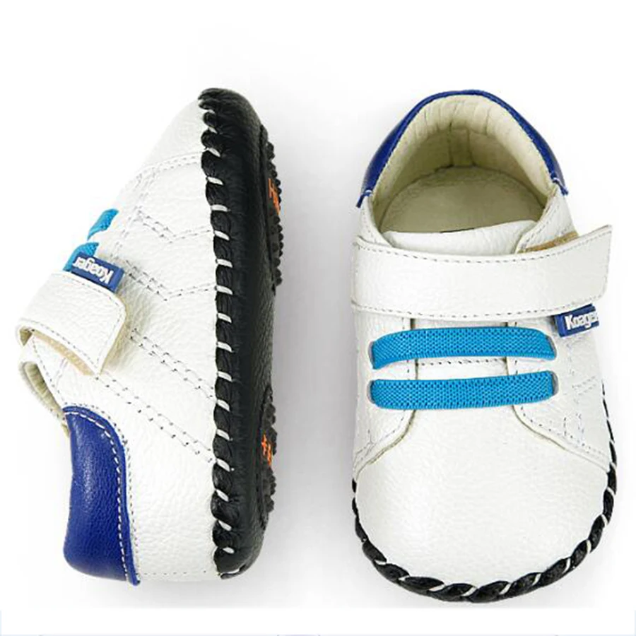 Baby Shoes Infant Boys Girl Polo Toddler Leather Baby Moccasins Walker