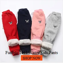 Girls Autumn Winter Leggings Kids Pants with Fleece Children Warm Trousers Velvet Thickening Stretchy Leggings for Girls