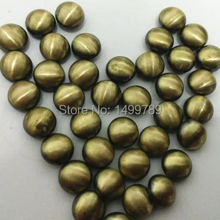 Аксессуары DIY200Sets 8 мм блестящая бронза искусственная кожа панк-шпильки