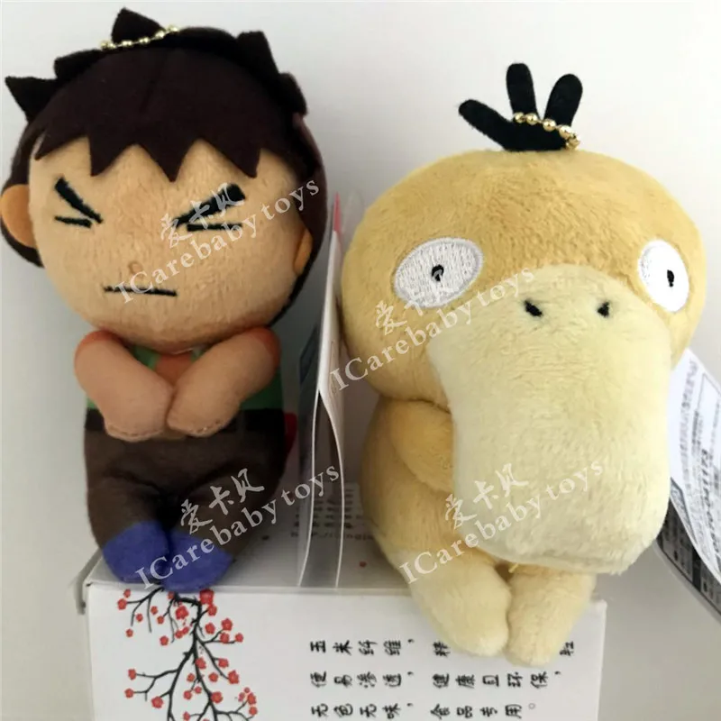 Новые 7 видов стилей Vulpix Psyduck мяут Ash Ketchum Брок Джеймса Джесси туманный 4 5 &quot12 см