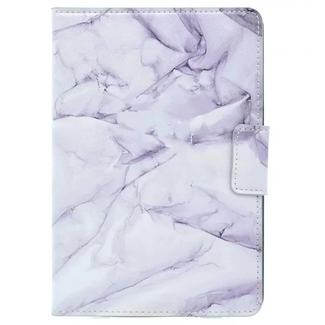 

For iPad mini 1 2 3 Case Strong Marble Stand Holder PU Leather Smart Cover For iPadmini Flip Hard PC Black Pink Purple