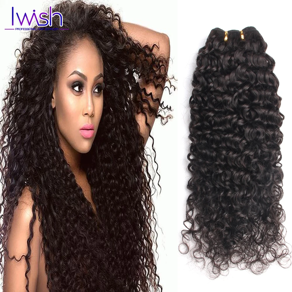 

7A Grade Peruvian Deep Curly 4 Bundles Peruvian Deep Curly Virgin Hair Peruvian Curly Weave Human Hair Bundles Iwish Hair