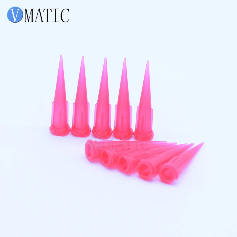 Free Shipping 100Pcs 25G TT Glue Dispensing Plastic Needle Tipsin